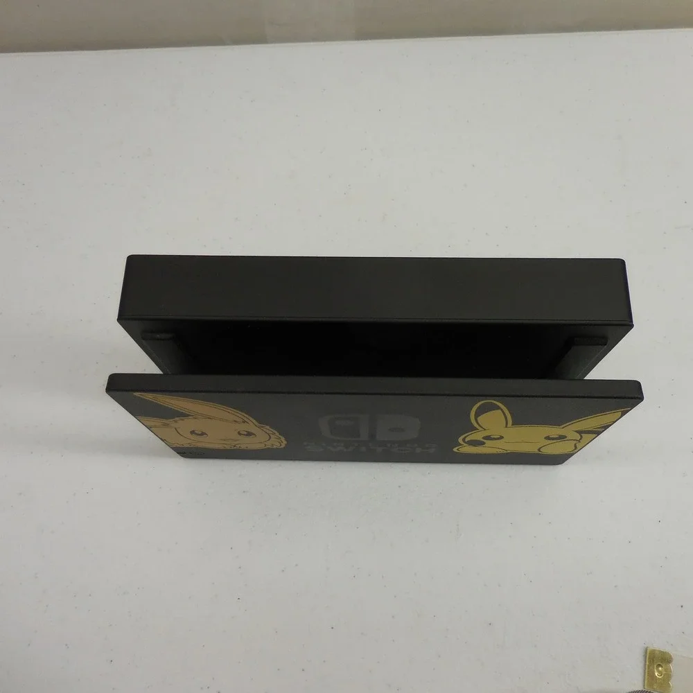 Nintendo Switch HAC-007 Pokemon Edition Pikachu Eevee Dock JAPAN Rare Black